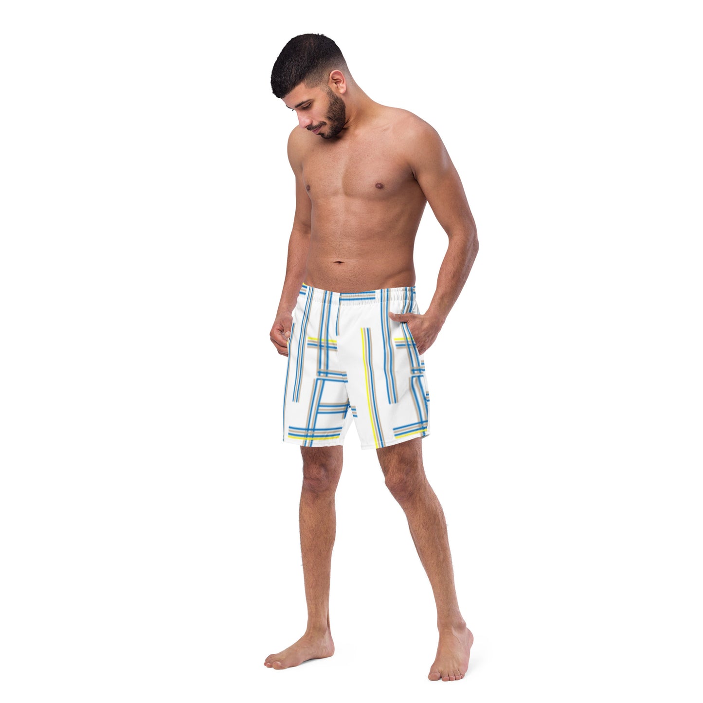 Men's swim trunks Abstract Box